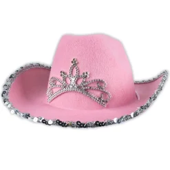 Online Windy City Novelties LED Pink Felt Cowboy Hat