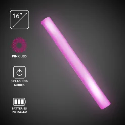 Windy City Novelties LED Foam Lumiton Pink