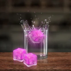 Clearance Windy City Novelties LED Ice Cubes Pink