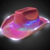 Sale Windy City Novelties LED Pink Iridescent Cowboy Hat