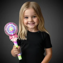 Sale Windy City Novelties LED Pink Lollipop Wand