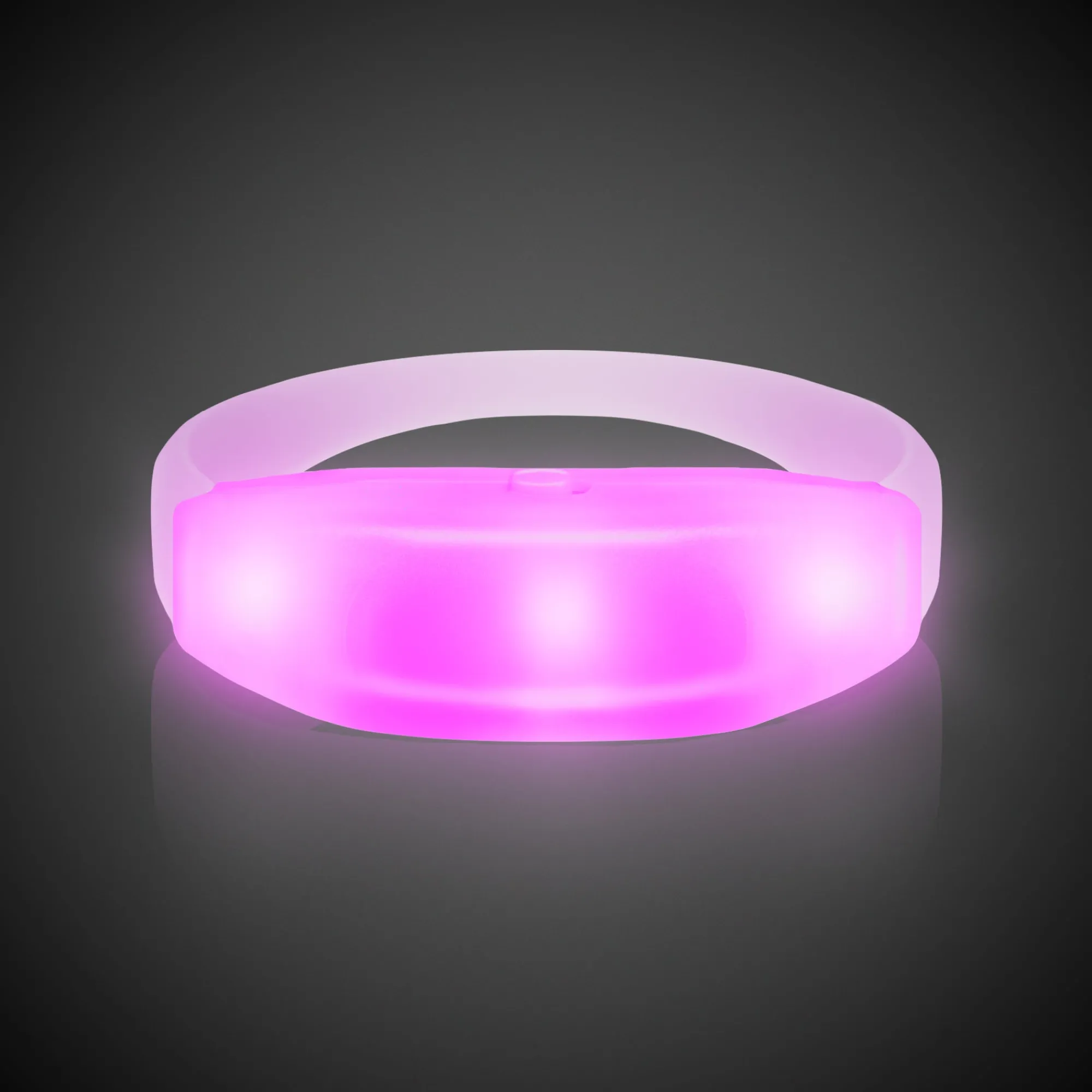 Clearance Windy City Novelties LED Stretchy Bangle Bracelet Pink