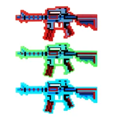 Windy City Novelties LED Pixel Machine Guns with Sound