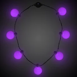 Hot Windy City Novelties LED Ball Necklace Purple