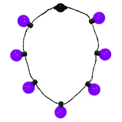 Hot Windy City Novelties LED Ball Necklace Purple
