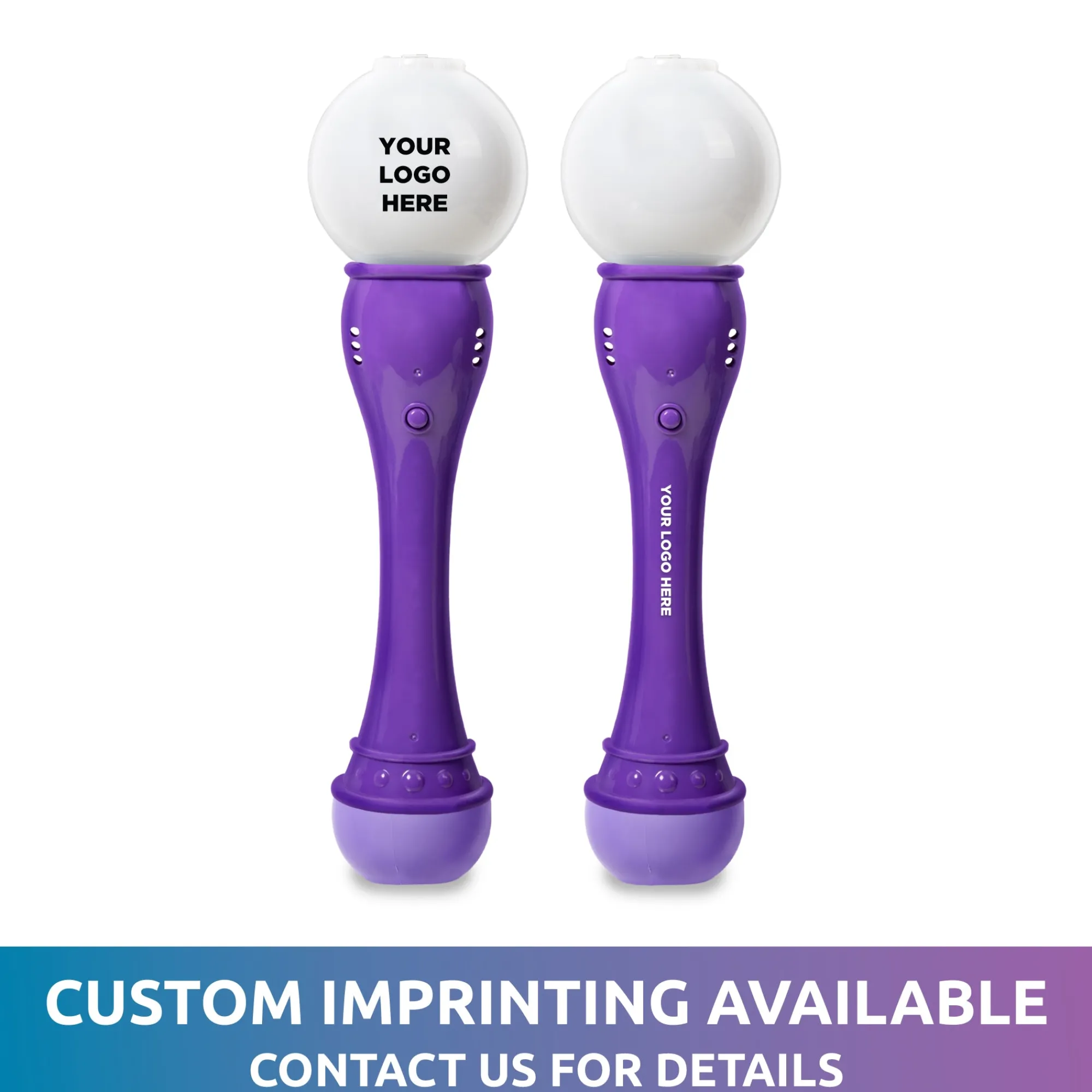 Windy City Novelties LED Bubble Wand Purple
