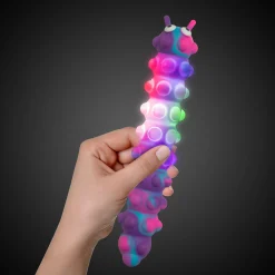 Windy City Novelties LED Push Pop Caterpillar Toys
