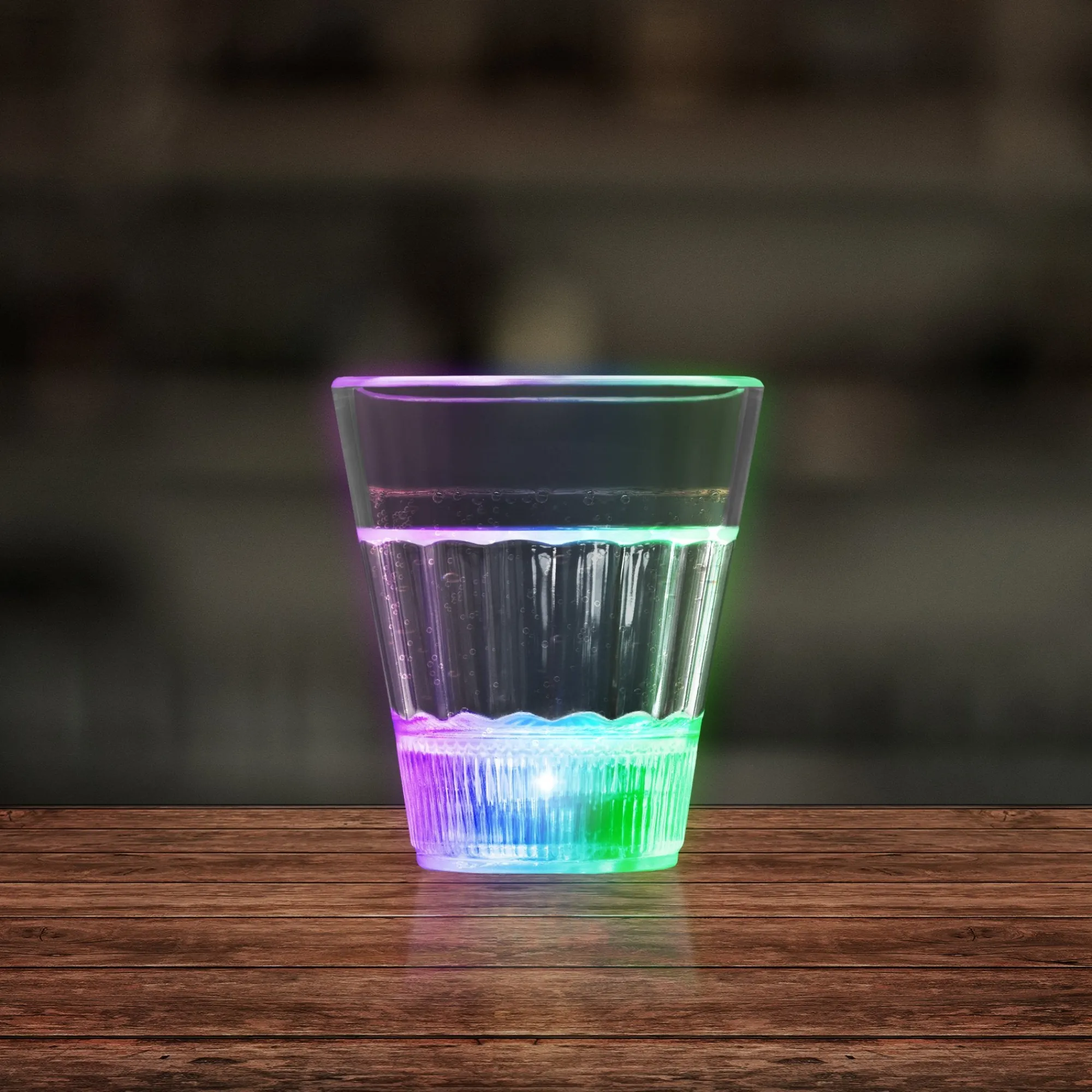 Discount Windy City Novelties LED Rainbow 2 oz. Shot Glass