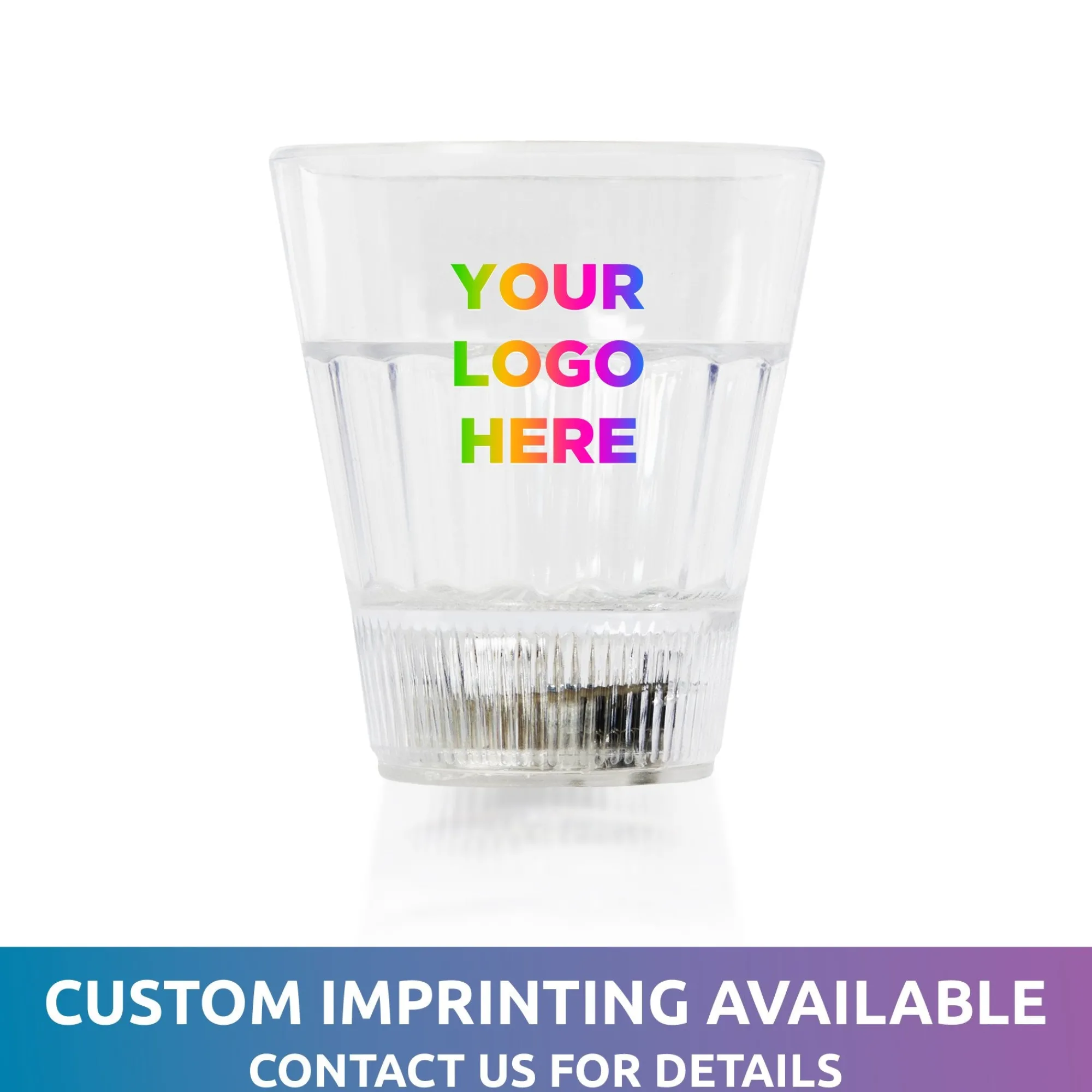 Discount Windy City Novelties LED Rainbow 2 oz. Shot Glass