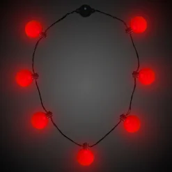 Online Windy City Novelties LED Ball Necklace Red