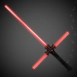 Clearance Windy City Novelties LED Red Detachable Tri-Saber Sword with Sound