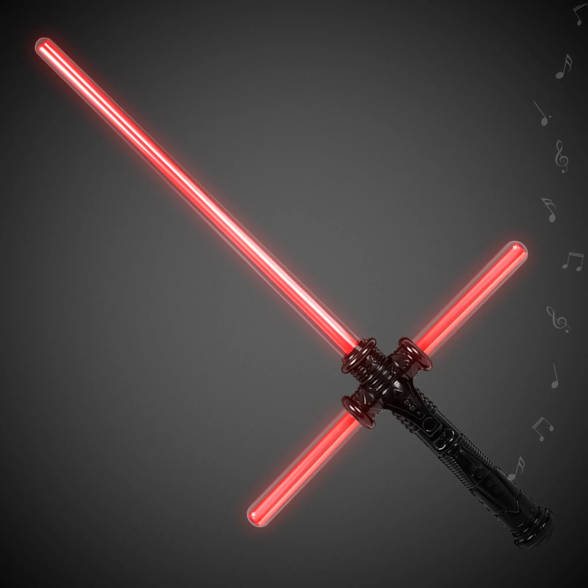 Clearance Windy City Novelties LED Red Detachable Tri-Saber Sword with Sound