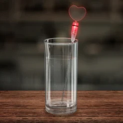 Hot Windy City Novelties LED Red Heart Cocktail Stirrer