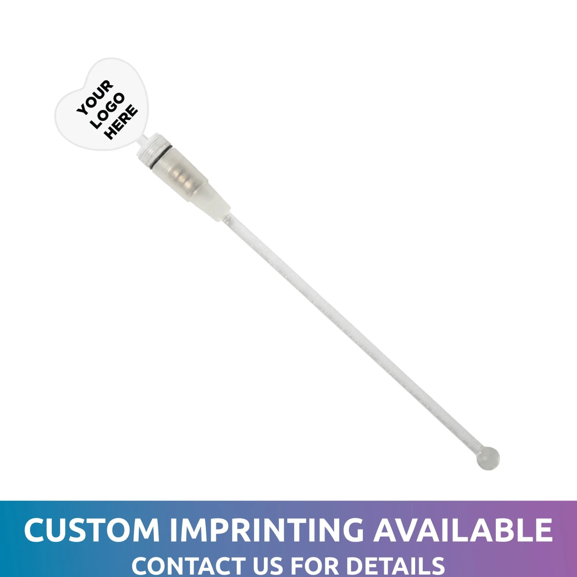 Hot Windy City Novelties LED Red Heart Cocktail Stirrer