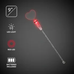 Hot Windy City Novelties LED Red Heart Cocktail Stirrer