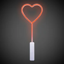 Outlet Windy City Novelties LED Red Heart Wand