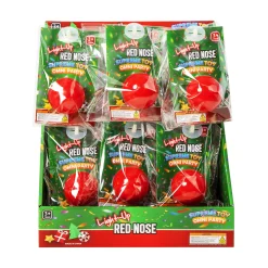 Outlet Windy City Novelties LED Red Noses Retail Display