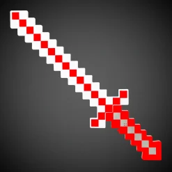 Discount Windy City Novelties LED Red Pixel Sword