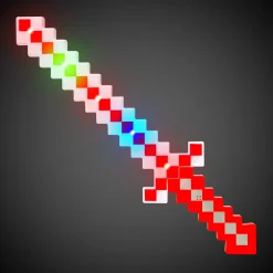 Discount Windy City Novelties LED Red Pixel Sword