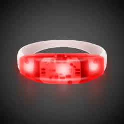Best Windy City Novelties LED Stretchy Bangle Bracelet Red