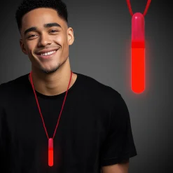 Windy City Novelties LED Waterproof Light Stick Red