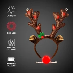 Best Windy City Novelties LED Reindeer Head Costume Kit