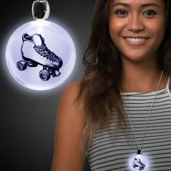 Online Windy City Novelties LED Roller Skate Pendant Necklace