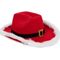 Clearance Windy City Novelties LED Santa Claus Cowboy Hat