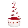 New Windy City Novelties LED Santa Spring Hat