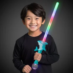 Windy City Novelties LED Shark Sword with Prism Ball