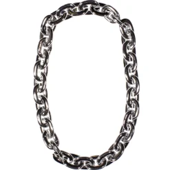 Hot Windy City Novelties LED Chain Link Necklace Silver