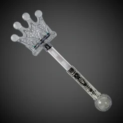 Sale Windy City Novelties LED Silver Crown Wand