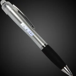 Hot Windy City Novelties LED Silver Stylus Pen