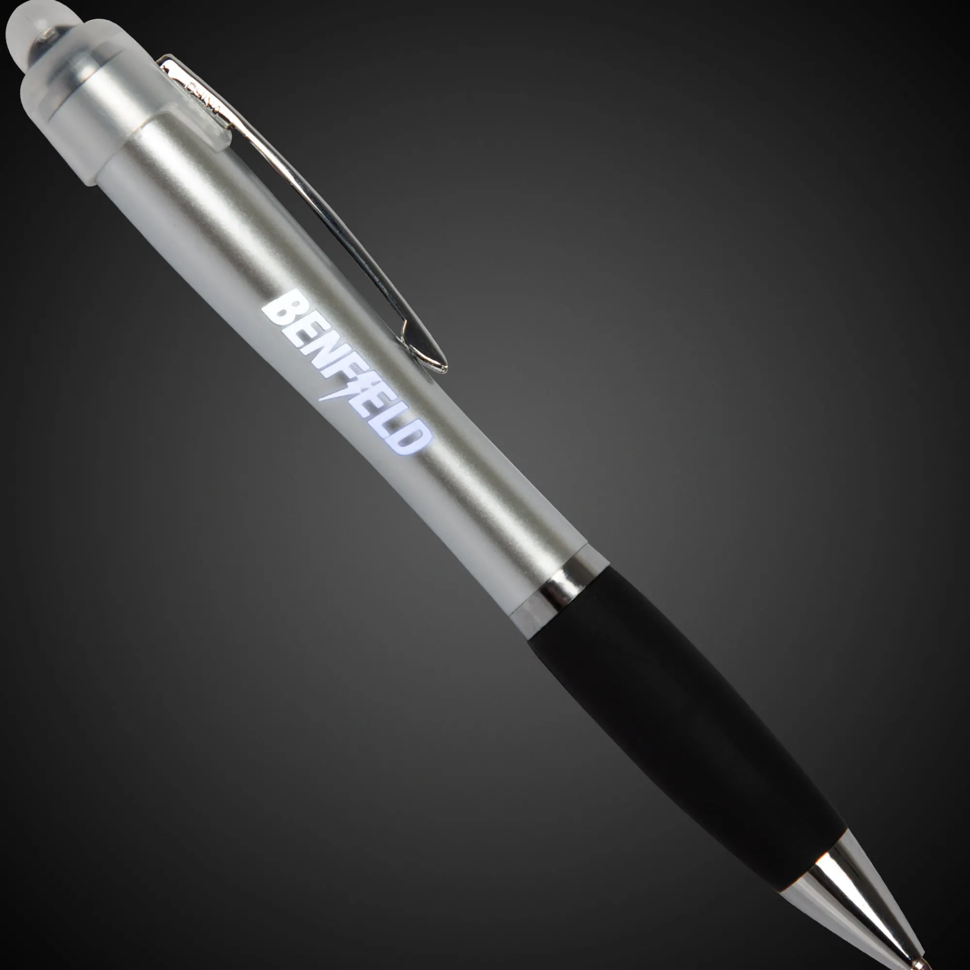 Hot Windy City Novelties LED Silver Stylus Pen
