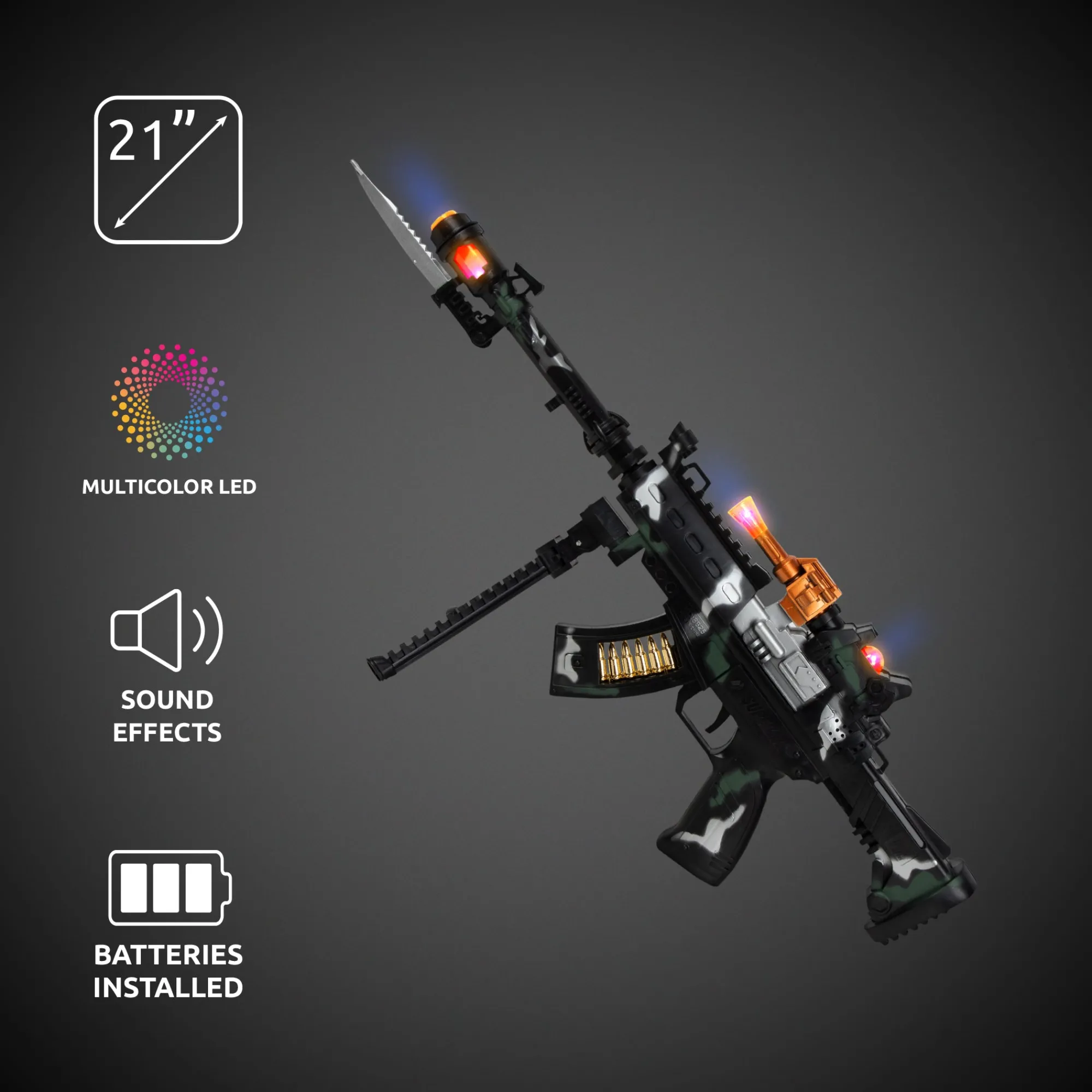 Discount Windy City Novelties LED 21" Sniper Rifle