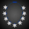 Online Windy City Novelties LED Snowflake Necklaces Retail Display