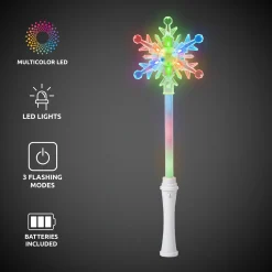 Best Windy City Novelties LED Snowflake Wand