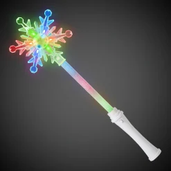 Hot Windy City Novelties LED Snowflake Wands Retail Display