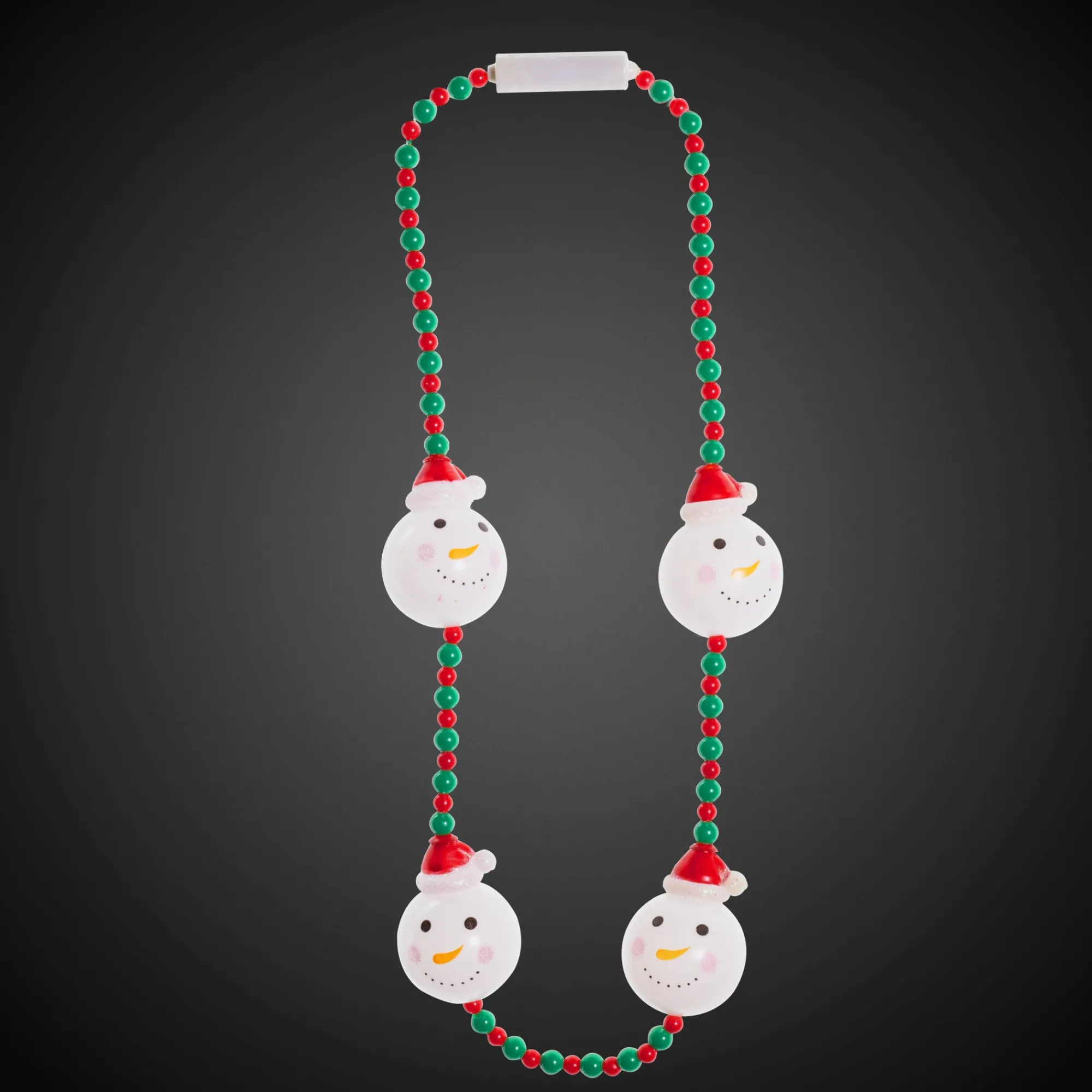 Outlet Windy City Novelties LED Snowman Bead Necklace