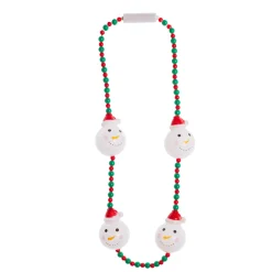 Outlet Windy City Novelties LED Snowman Bead Necklace