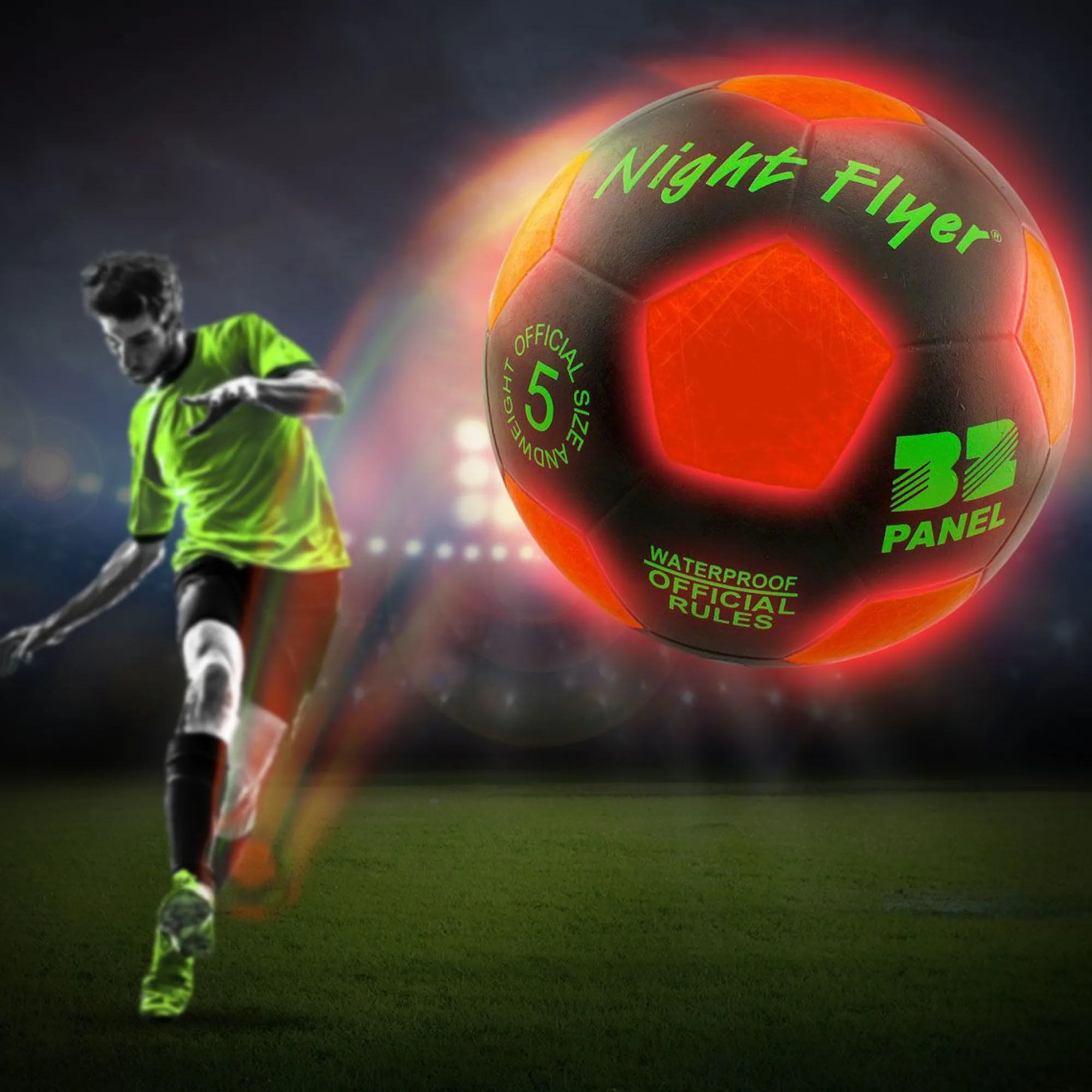 Hot Windy City Novelties LED Soccer Ball