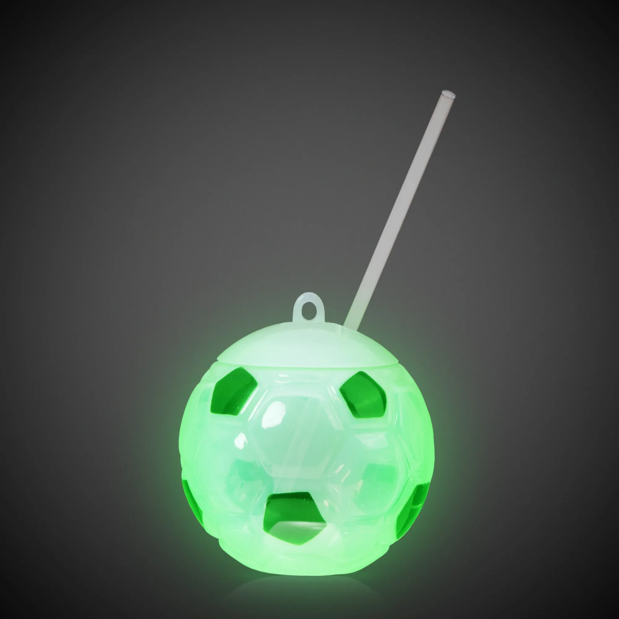 Discount Windy City Novelties LED Soccer Ball Cup with Straw