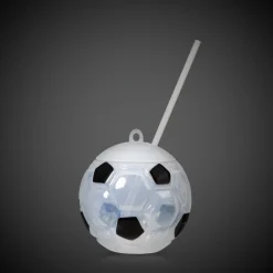 Discount Windy City Novelties LED Soccer Ball Cup with Straw