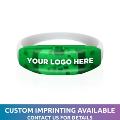 Outlet Windy City Novelties LED Sound-Activated Stretchy Bracelet Green