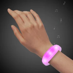 Online Windy City Novelties LED Sound-Activated Stretchy Bracelet Pink