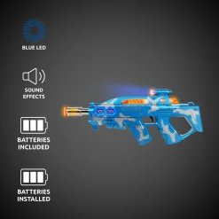 Outlet Windy City Novelties LED Special Forces P90 Gun with Sound