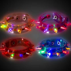 Hot Windy City Novelties LED Spike Bracelets