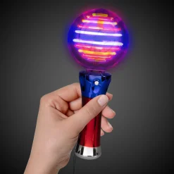 New Windy City Novelties LED Spinner Ball Wand