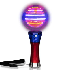 New Windy City Novelties LED Spinner Ball Wand