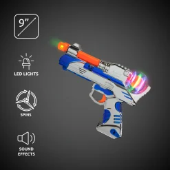 Sale Windy City Novelties LED Spinning Pistol
